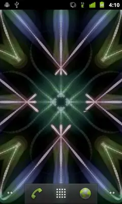 Glow Kaleidoscope Live Wallpaper android App screenshot 2