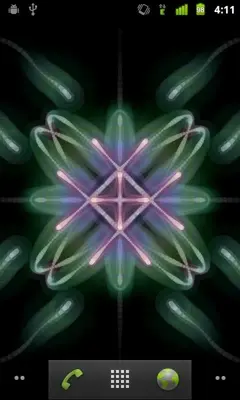 Glow Kaleidoscope Live Wallpaper android App screenshot 5