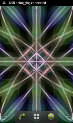 Glow Kaleidoscope Live Wallpaper android App screenshot 6